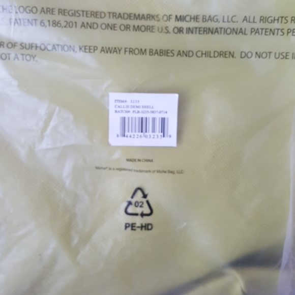 Miche Callie demi shell w/ matching handles - Picture 2 of 2